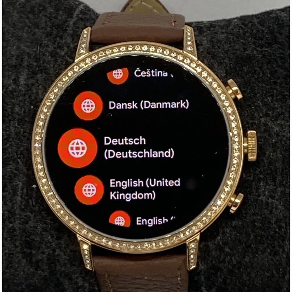 Fossil Gen 4 Authentic Digital Dial Smart Watch Custom Band FTW6011 LT425